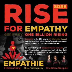 One Billion Rising 2025 Rise For Empathy #RiseForEmpathy